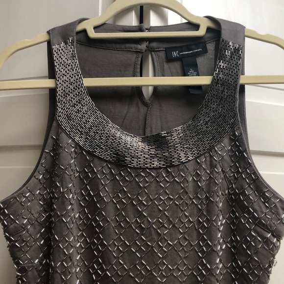 Beaded dressy tank top - Picture 2 of 5